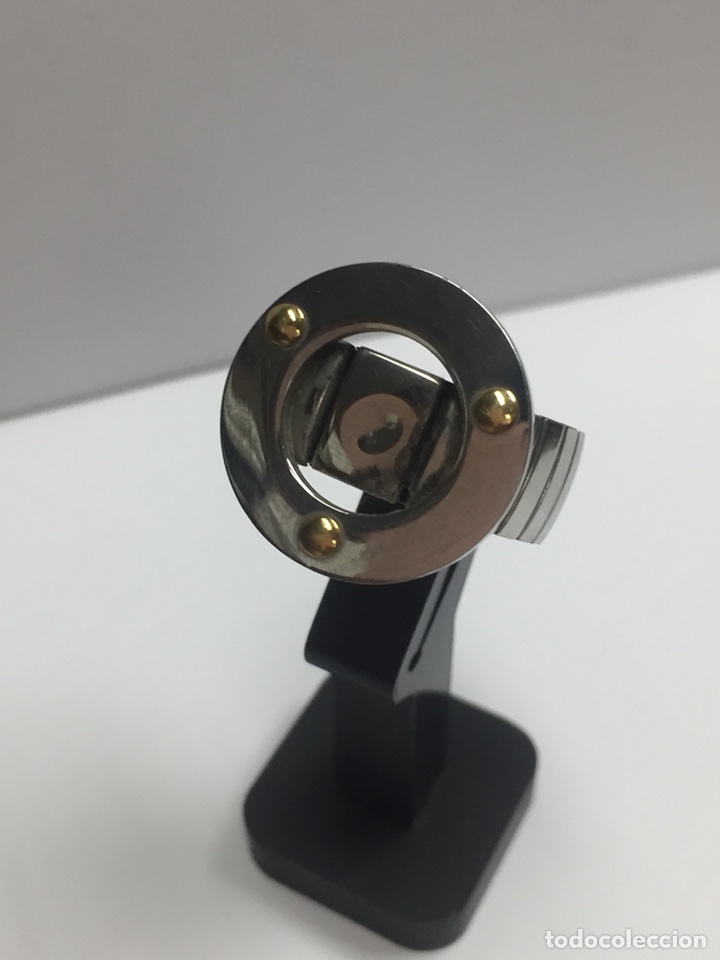 Joyeria: Sortija acero y oro ajustable - Foto 4