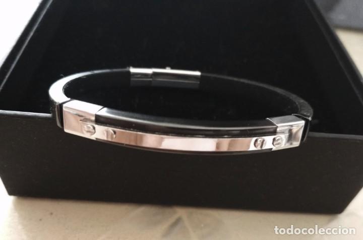 Joyeria: PULSERA CAUCHO , ACERO - Foto 2