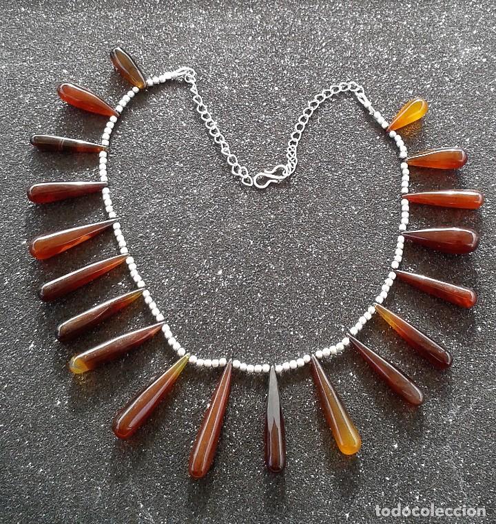 Joyeria: COLLAR GARGANTILLA &Aacute;GATAS FORMA L&Aacute;GRIMA - Foto 1