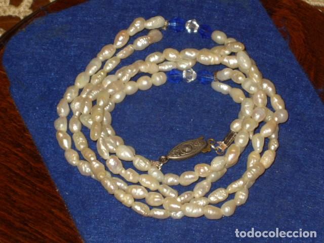 Joyeria: COLLAR DE PERLAS DE RIO.VINTAGE. - Foto 4