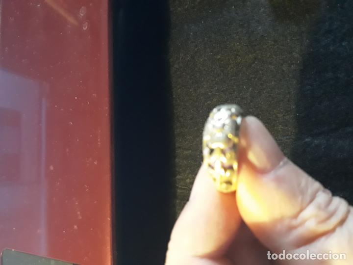 Joyeria: ANILLO CON FLOR DE PLATA MARCADA DE 925 ml Y 5,07 gr - Foto 5