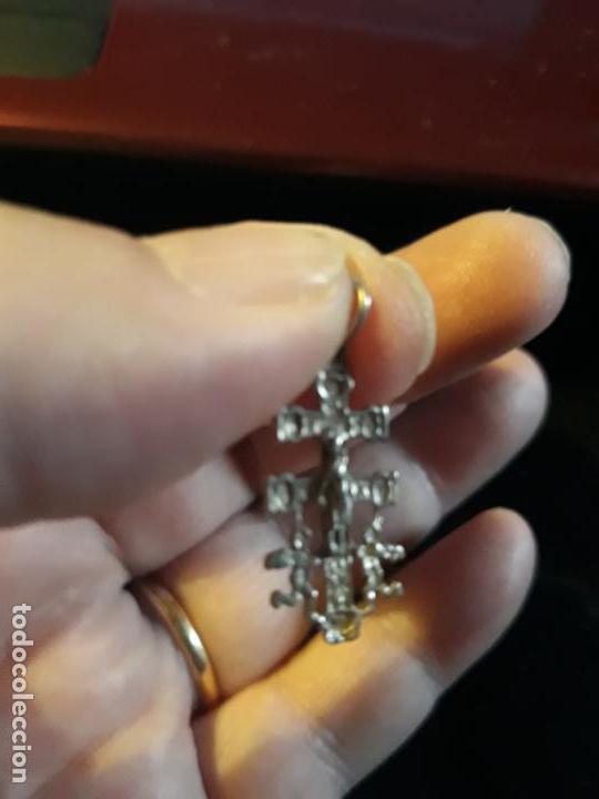 Joyeria: CRUZ DE CARAVACA EN PLATA DE 2,5 x 1 cm - Foto 4