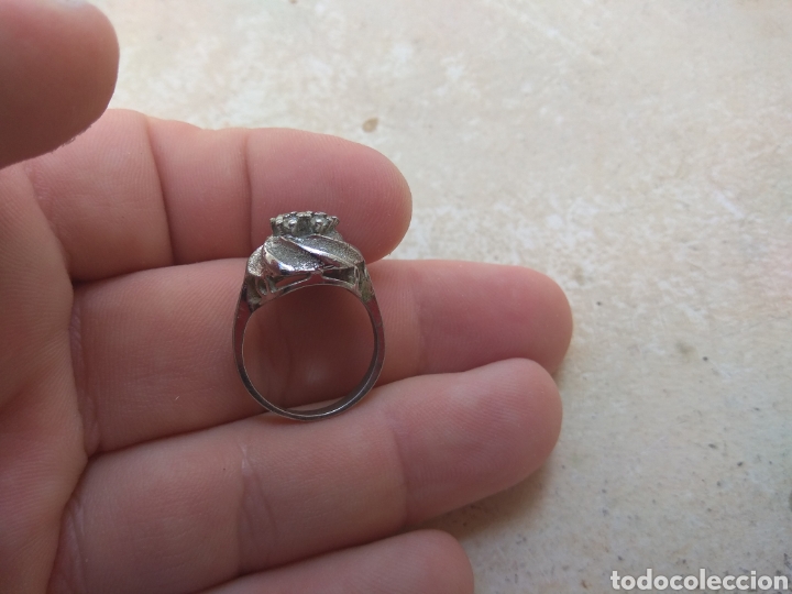 Joyeria: Antiguo Anillo de Plata - Foto 6