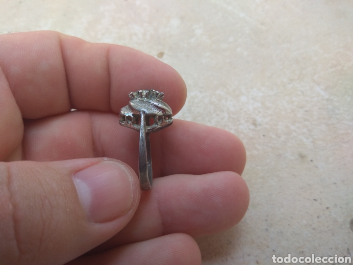 Joyeria: Antiguo Anillo de Plata - Foto 7