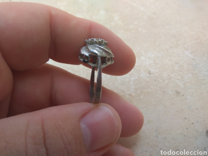 Joyeria: Antiguo Anillo de Plata - Foto 8