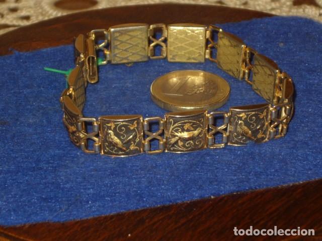 Joyeria: ANTIGUA PULSERA DAMASQUINADA,TOLEDO. - Foto 1