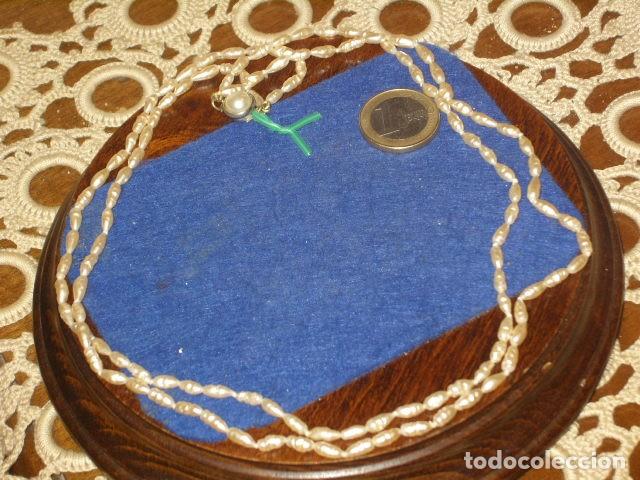 Joyeria: COLLAR DE PERLAS DE RIO DOBLE,A&Ntilde;OS 70. - Foto 5