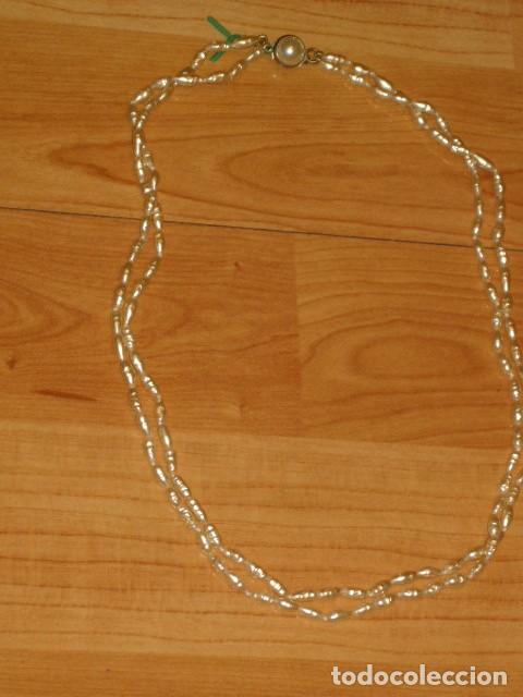 Joyeria: COLLAR DE PERLAS DE RIO DOBLE,A&Ntilde;OS 70. - Foto 6