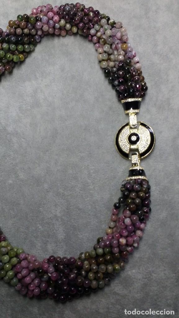 Joyeria: COLLAR DE TURMALINA DE COLORES. - Foto 2