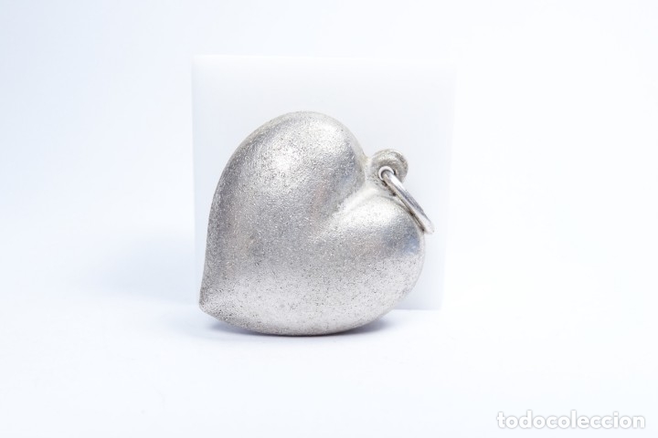 Joyeria: Colgante en plata 925 en forma de coraz&oacute;n - Foto 1