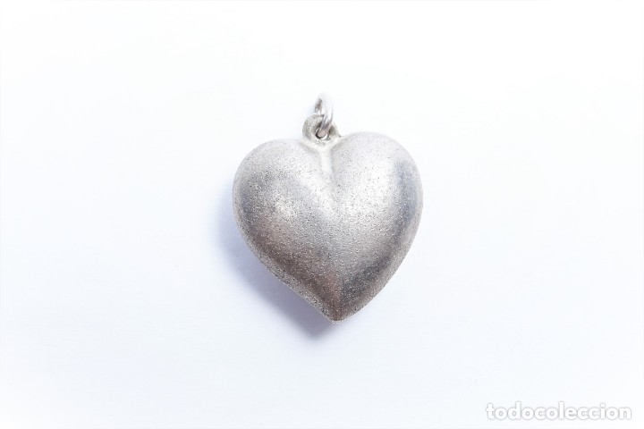 Joyeria: Colgante en plata 925 en forma de coraz&oacute;n - Foto 2
