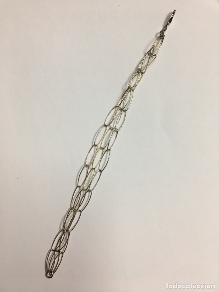 Joyeria: Pulsera de plata contrastada tricolor - Foto 4