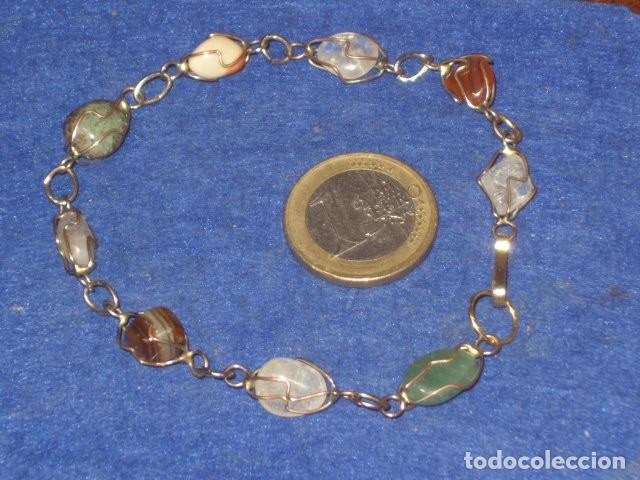 Joyeria: PULSERA DE PIEZAS DE CUARZO.VINTAGE. - Foto 4