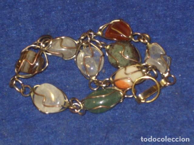 Joyeria: PULSERA DE PIEZAS DE CUARZO.VINTAGE. - Foto 5