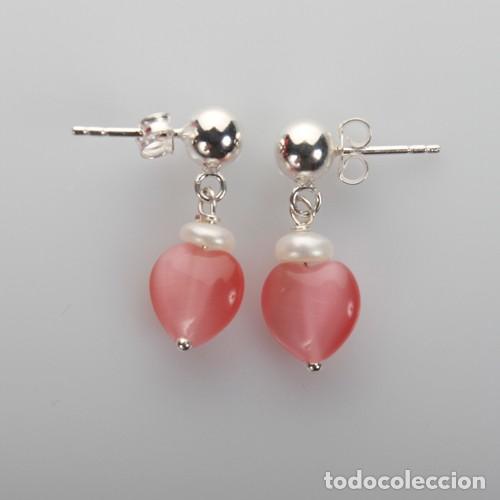 Joyeria: PENDIENTES PARA NI&Ntilde;A DE PLATA Y PERLAS/- R-25 - Foto 2