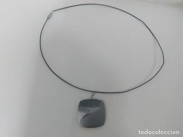 Joyeria: Colgante dise&ntilde;o lotus acero. 85