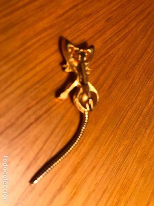 Joyeria: BROCHE: GATITO CON COLA ARTICULADA - Foto 2