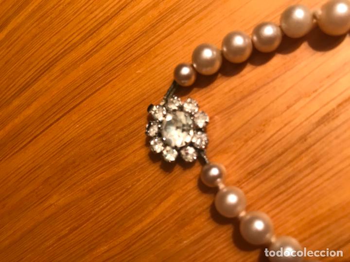Joyeria: Collar de perlas de imitaci&oacute;n, a&ntilde;os 60 - Foto 2