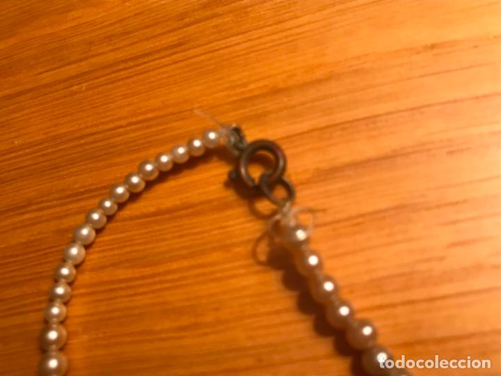 Joyeria: Collar de perlas de imitaci&oacute;n, a&ntilde;os 40 - Foto 2