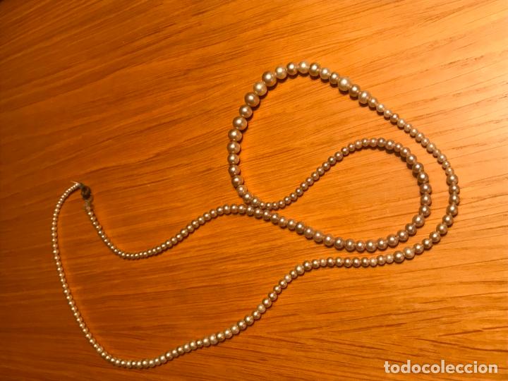 Joyeria: Collar de perlas de imitaci&oacute;n, a&ntilde;os 40 - Foto 1