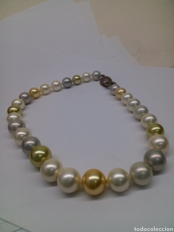 Joyeria: Collar de perlas tratadas cierre plata 925 - Foto 1