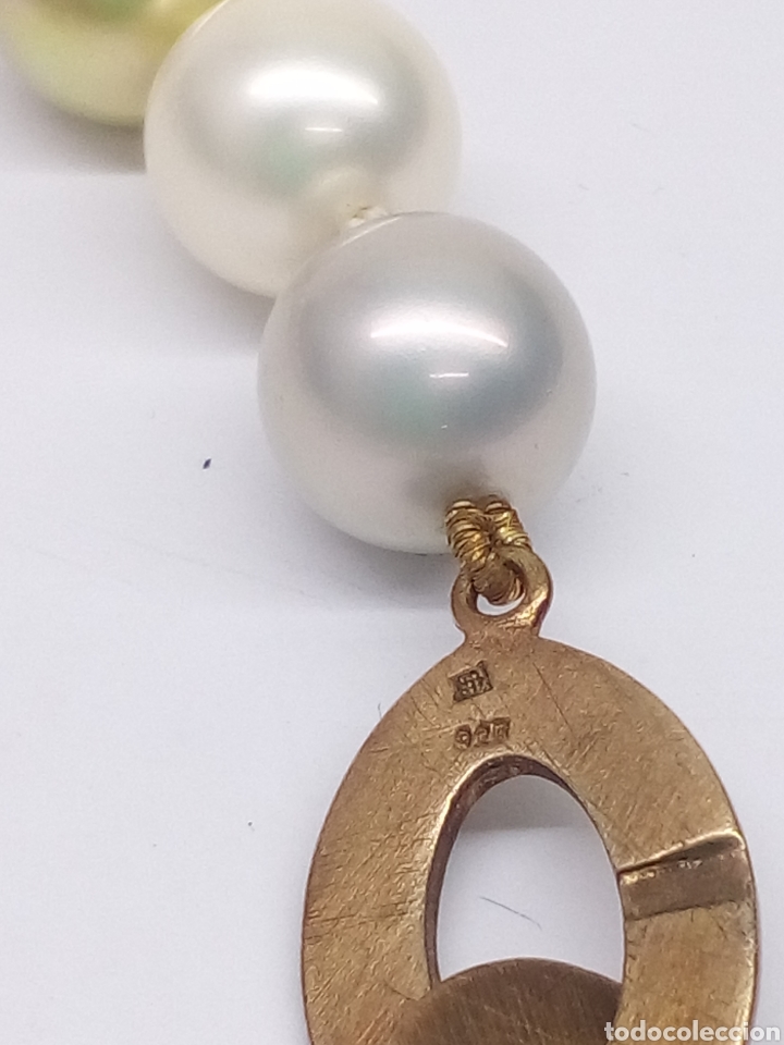 Joyeria: Collar de perlas tratadas cierre plata 925 - Foto 2