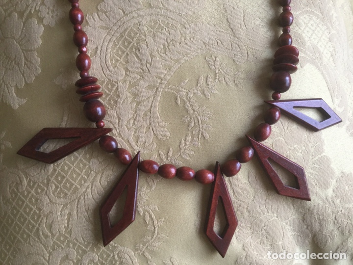 Joyeria: COLLAR DE MADERA NOBLE VINTAGE - Foto 1
