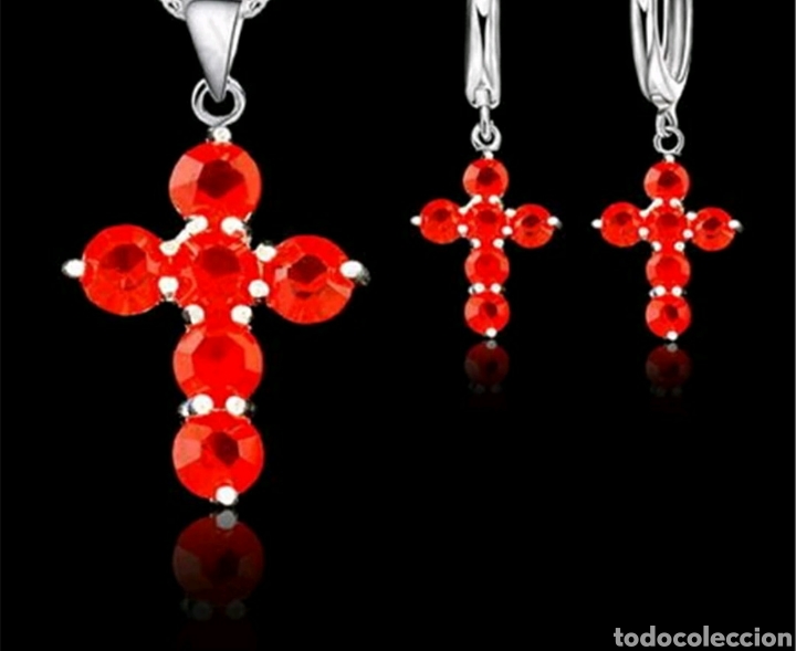 Joyeria: Conjunto Cruz Plata ENV&Iacute;O GRATIS!! - Foto 1