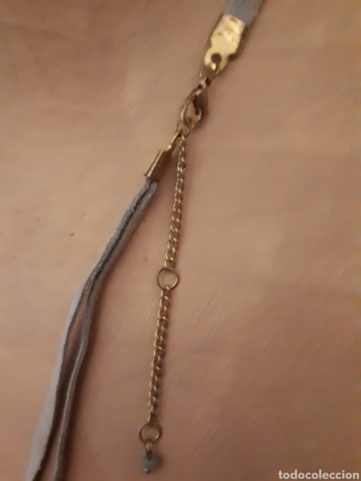 Joyeria: Collar largo cord&oacute;n plano ante - Foto 5