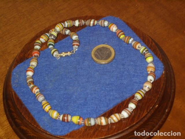 Joyeria: COLLAR DE CRISTAL DE MURANO.VINTAGE. - Foto 3