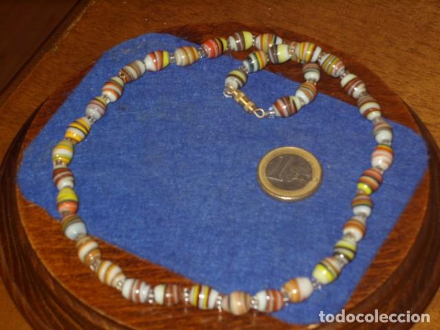 Joyeria: COLLAR DE CRISTAL DE MURANO.VINTAGE. - Foto 4