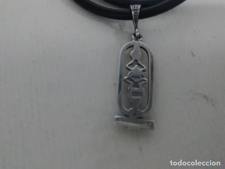 Joyeria: Colgante egipcio de plata 925 - Foto 3