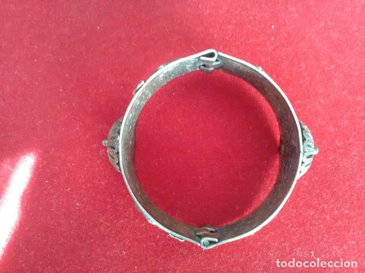Joyeria: Bonito brazalete plateado de estilo &aacute;rabe - Foto 2
