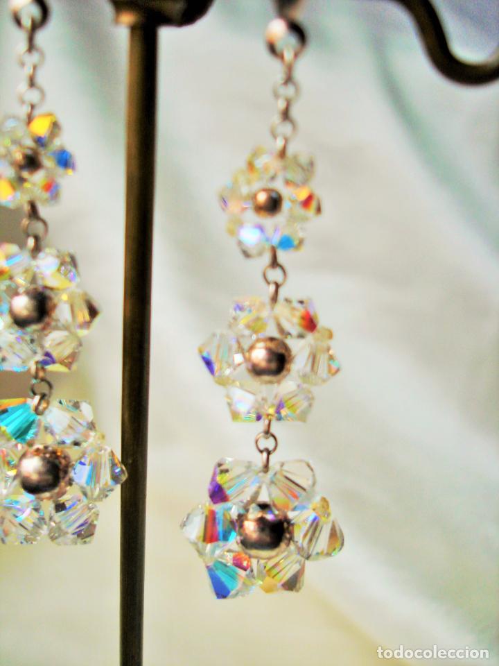 Joyeria: PENDIENTES DE PLATA VINTAGE Y FLORES - Foto 4