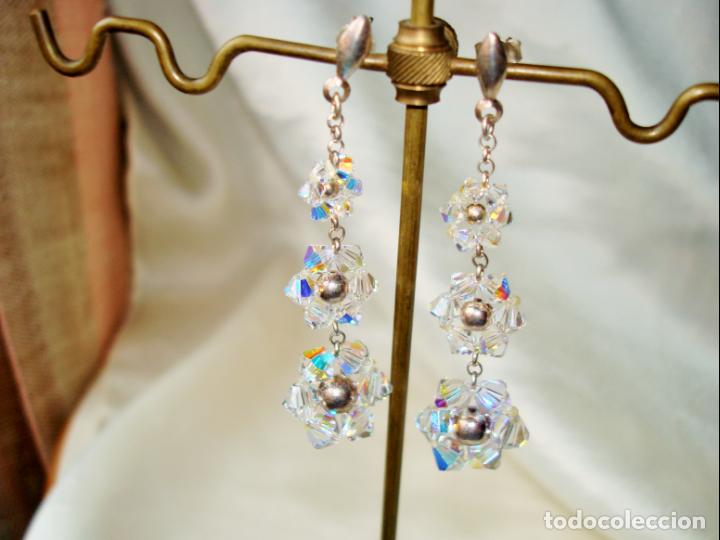 Joyeria: PENDIENTES DE PLATA VINTAGE Y FLORES - Foto 6
