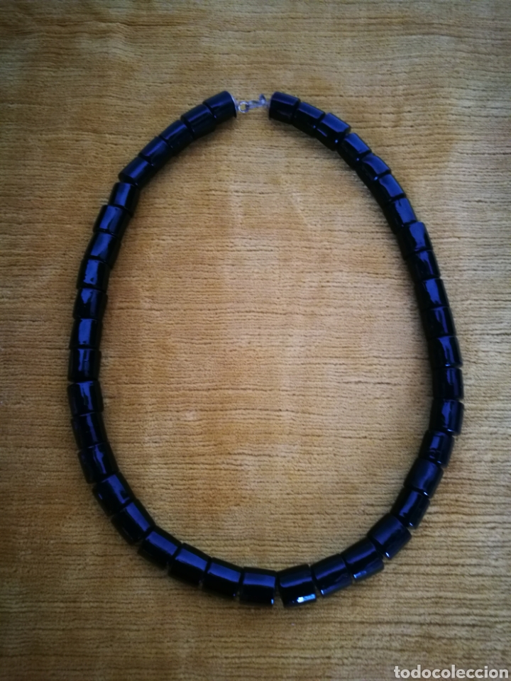 Joyeria: COLLAR EN CRISTAL DE MURANO NEGRO - Foto 1