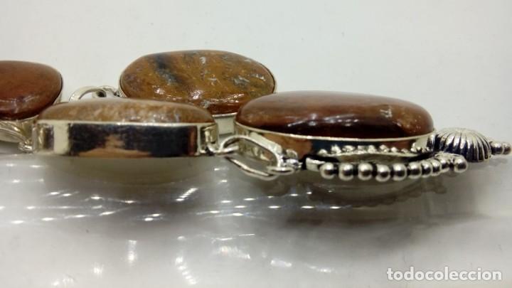 Joyeria: GARGANTILLA PLATA CON JASPE NATURAL - Foto 3