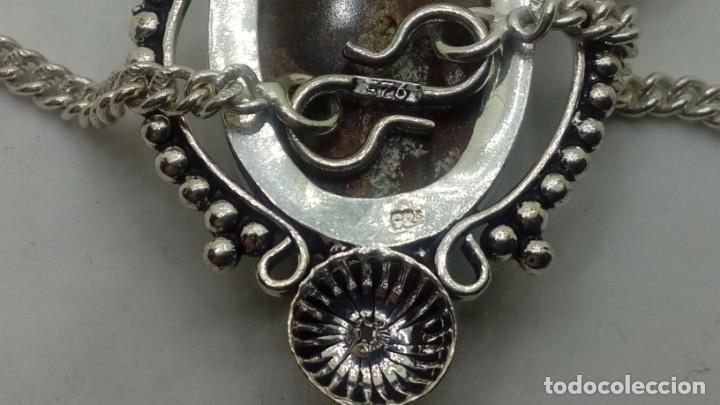 Joyeria: GARGANTILLA PLATA CON JASPE NATURAL - Foto 4