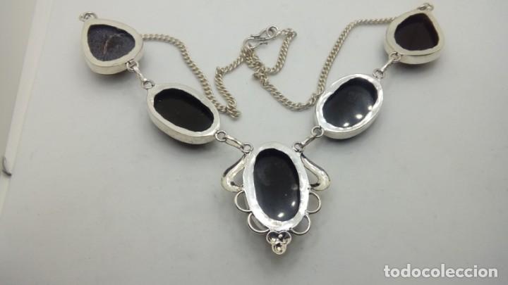 Joyeria: GARGANTILLA PLATA CON MINERAL ONIX - Foto 2
