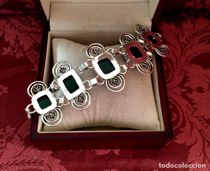Joyeria: PULSERA - BRAZALETE CON CRISOCOLAS - 45 GRAMOS. - Foto 5