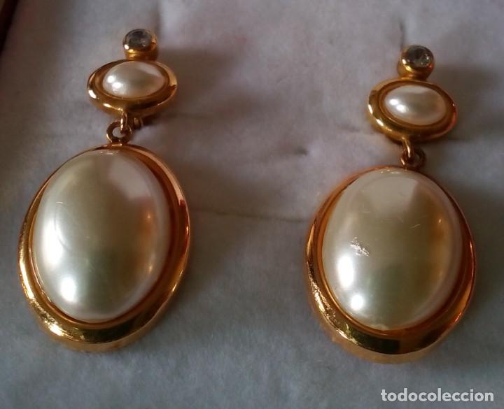 Joyeria: Pendientes dorados y perla - Foto 3
