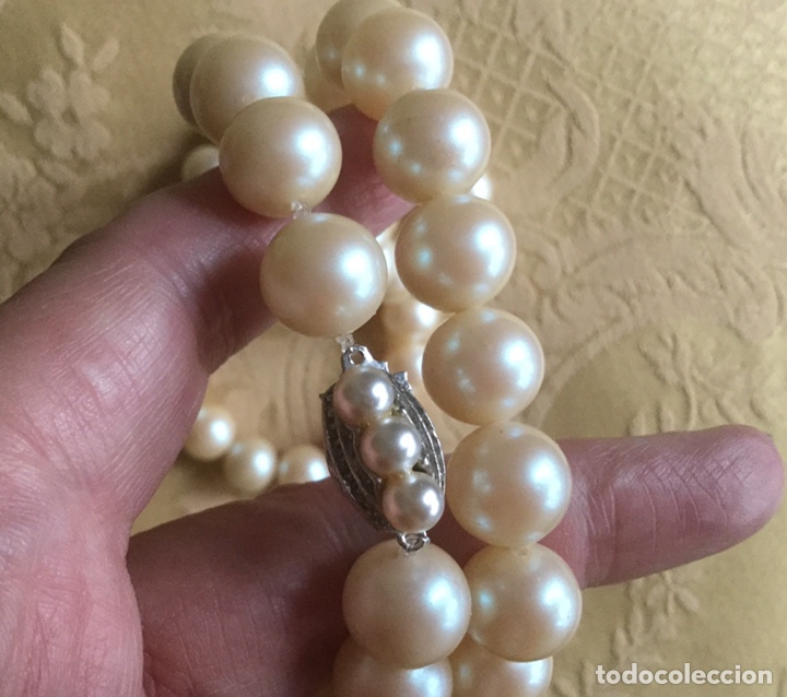 Joyeria: COLLAR LARGO VINTAGE DE PERLAS 55 CM - Foto 4