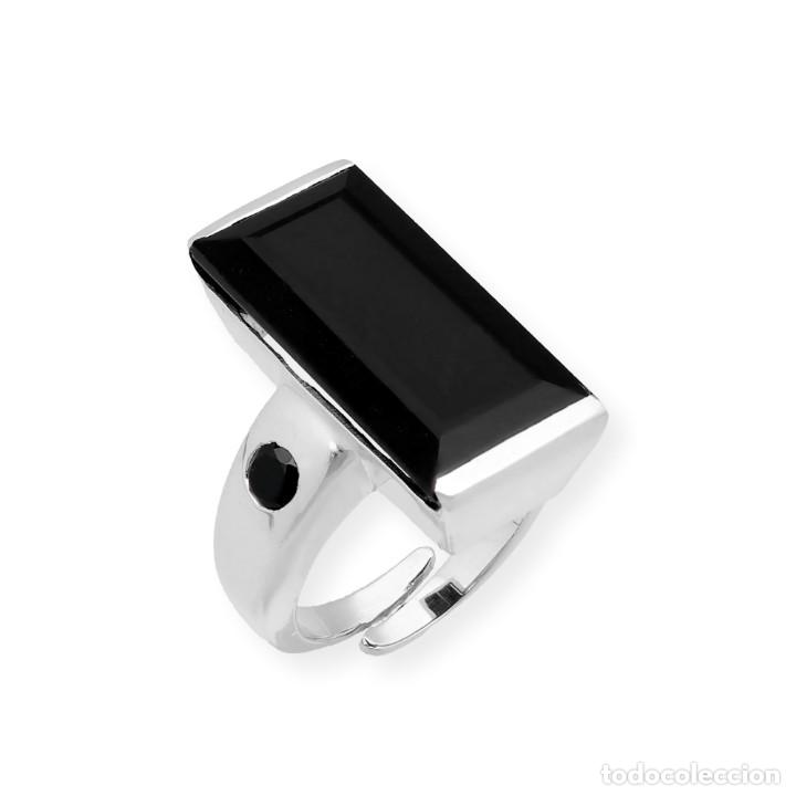Joyeria: ANILLO &Oacute;NIX Y PLATA DE LEY 925 MIL&Eacute;SIMAS - Foto 3