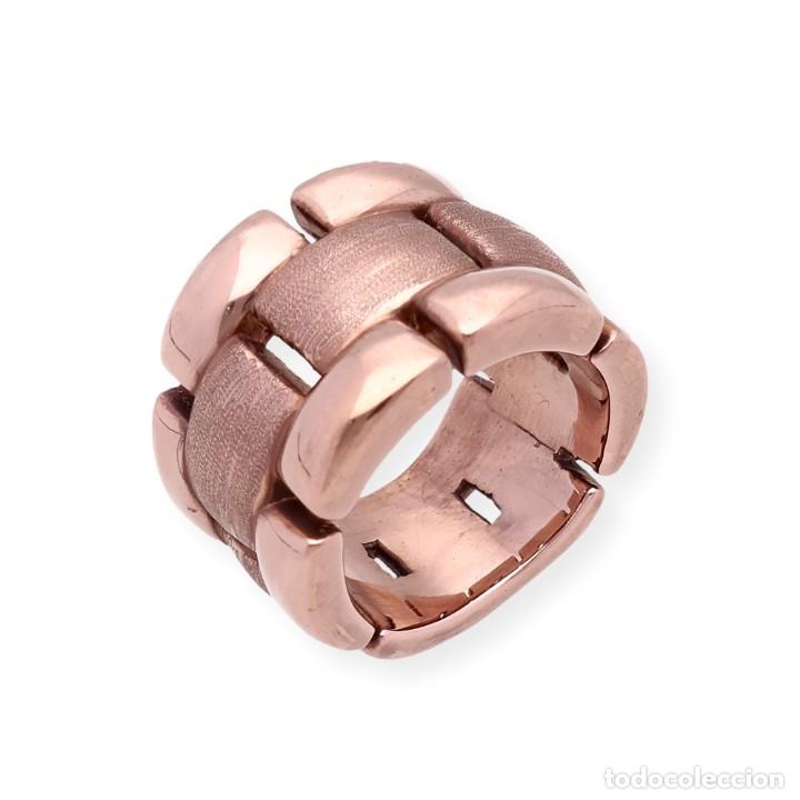 Joyeria: ANILLO PLATA CHAPADO ORO ROSA DE LEY - Foto 1