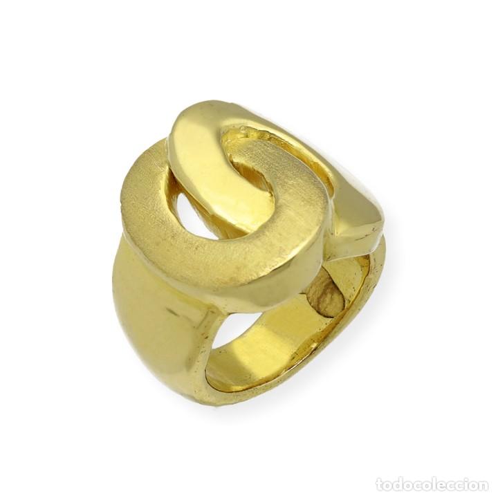 Joyeria: ANILLO PLATA CHAPADO ORO DE LEY - Foto 1