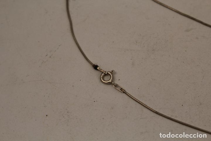 Joyeria: colgante corazon y cadena en plata de ley - Foto 2