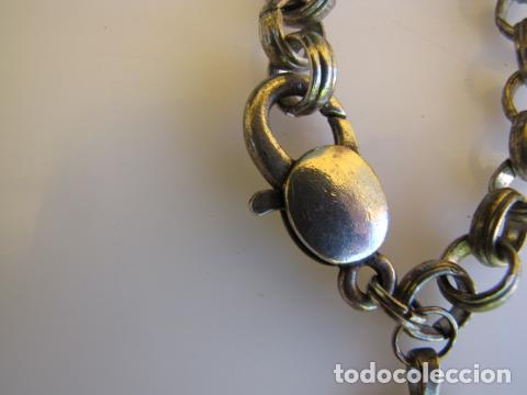 Joyeria: Pulsera hombre. Cobre plateado - Foto 3