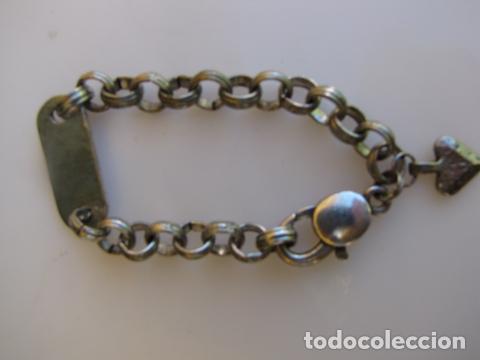 Joyeria: Pulsera hombre. Cobre plateado - Foto 4