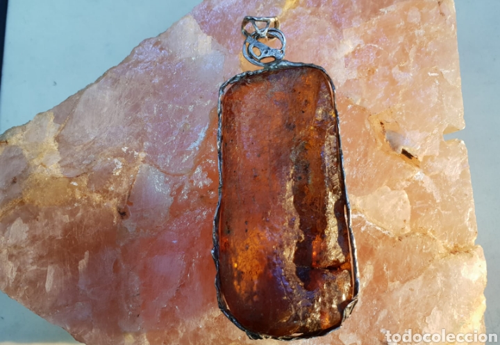 Joyeria: Colgante &Aacute;mbar b&aacute;ltico y plata 925 - Foto 2