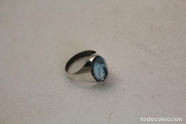 Joyeria: anillo en plata de ley con aguamarina - Foto 7